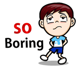 Cool Boy Short Message sticker #14625508