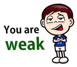 Cool Boy Short Message sticker #14625516