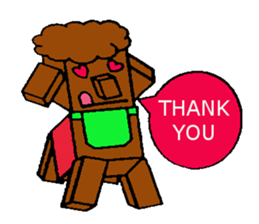 A word from Toy poodle sticker #14625855