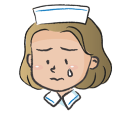 little nurse cute cute sticker #14626440