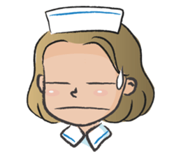 little nurse cute cute sticker #14626446