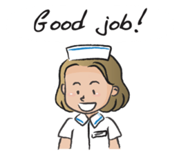 little nurse cute cute sticker #14626453