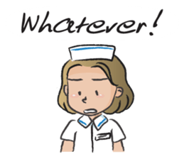 little nurse cute cute sticker #14626461