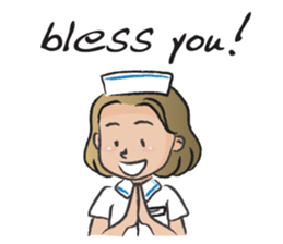 little nurse cute cute sticker #14626462