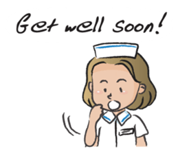 little nurse cute cute sticker #14626469