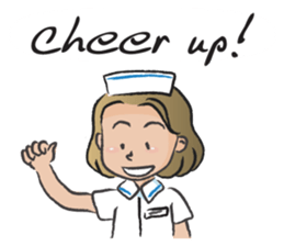 little nurse cute cute sticker #14626471