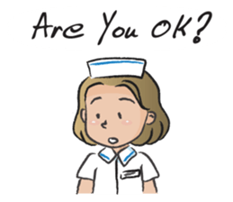 little nurse cute cute sticker #14626473