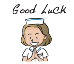 little nurse cute cute sticker #14626474