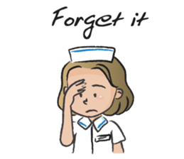 little nurse cute cute sticker #14626476