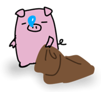 Boo the Piglet sticker #14626544