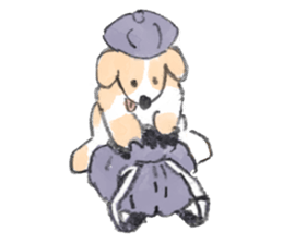 Jun`s dogs sticker #14626725
