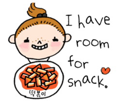 Anni & Yon say hello in English sticker #14627882