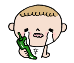 Anni & Yon say hello in English sticker #14627892