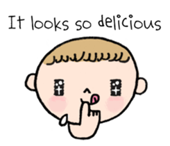 Anni & Yon say hello in English sticker #14627895