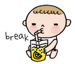 Anni & Yon say hello in English sticker #14627902