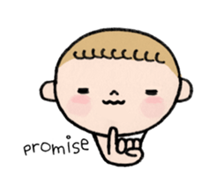 Anni & Yon say hello in English sticker #14627905