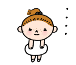 Anni & Yon say hello in English sticker #14627912