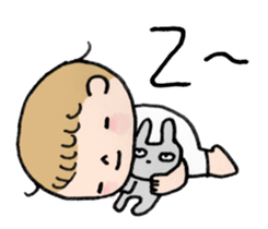 Anni & Yon say hello in English sticker #14627917