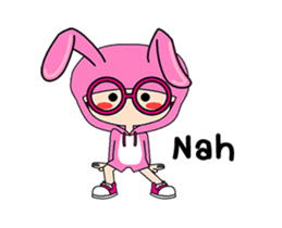 Baby Bunny Girl sticker #14628256
