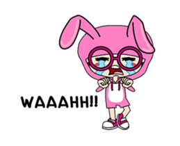 Baby Bunny Girl sticker #14628258