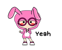 Baby Bunny Girl sticker #14628260