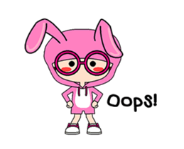Baby Bunny Girl sticker #14628263