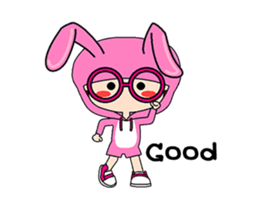 Baby Bunny Girl sticker #14628264