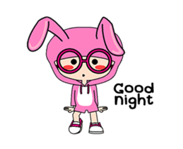 Baby Bunny Girl sticker #14628269