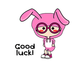 Baby Bunny Girl sticker #14628271