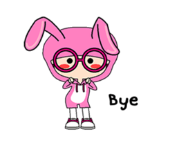 Baby Bunny Girl sticker #14628274