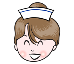 big eyes nurse sticker #14628336