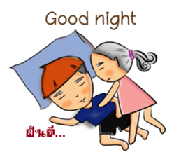 A Little Boy & Girl sticker #14628366