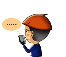 A Little Boy & Girl sticker #14628387