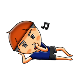 A Little Boy & Girl sticker #14628396