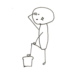 Darungoromushi sticker #14628654