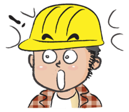 little worker sticker #14628994