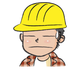 little worker sticker #14628998