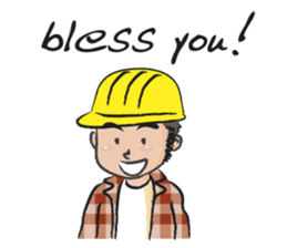 little worker sticker #14629009