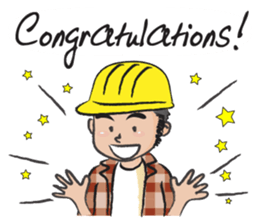 little worker sticker #14629012