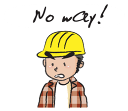 little worker sticker #14629013