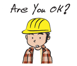 little worker sticker #14629015