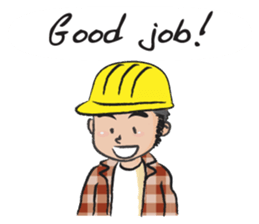 little worker sticker #14629019