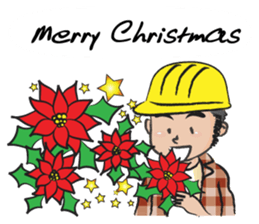 little worker sticker #14629029