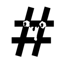 Punctuation Monster sticker #14629677