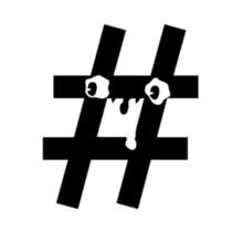 Punctuation Monster sticker #14629677