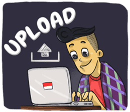 Fondi : Vlogger Pemula sticker #14629773