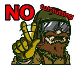 Curl Sergeant vol.2. sticker #14629940