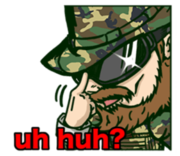 Curl Sergeant vol.2. sticker #14629942