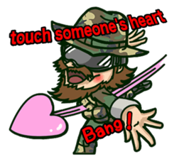 Curl Sergeant vol.2. sticker #14629944