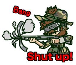 Curl Sergeant vol.2. sticker #14629945